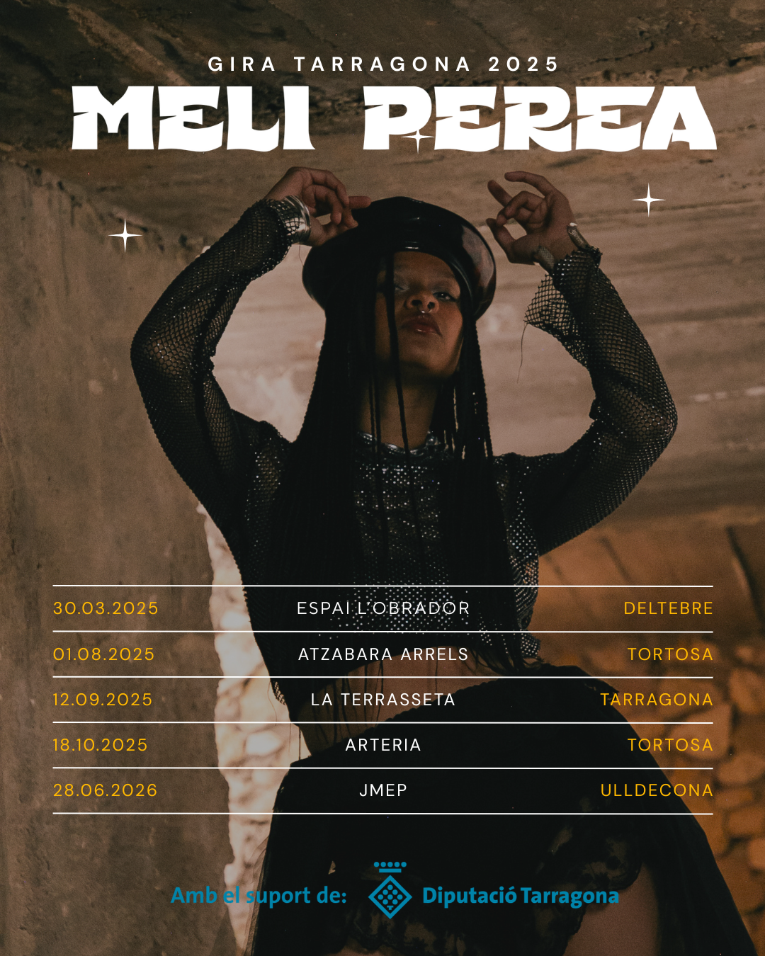 Meli Perea, de gira per la demarcació de Tarragona